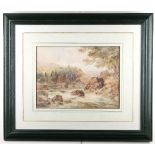 William L Appleton (British 19th Century)/Miner/signed/watercolour, 23.5cm x 32.