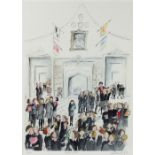 Sue Macartney Snape/The New School, 7/150/signed limited edition print,
