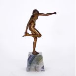 After Pierre Le Faguays/Sandal/a nude reaching down to secure her shoe/numbered 89,