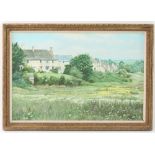 Hugo Squires/Little Rissington/signed/oil on canvas,