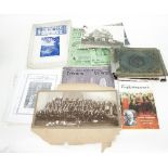 A quantity of theatre programmes and photographs relating to Wilfred Stephenson