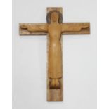 A replica of a crucifix at Prinknash Abbey, carved by Dom Vincent de Pré,
