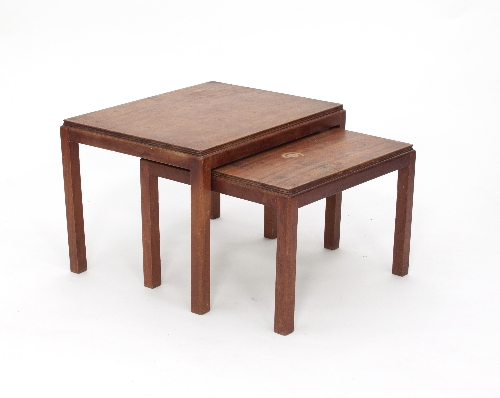 Gordon Russell/A nest of two tables,