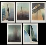 Richard Thomas Davis (Canadian, born 1947) / The Empire State Building, 108/110 / Flatiron,