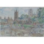 John Stanton Ward (British 1917-2007)/Westminster/Parliament/signed and numbered 3/500/two prints,