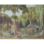 Ethelbert White (British 1891-1972) /Rural Landscape/signed/oil on canvas,
