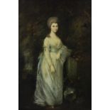 19th Century School/Duchess of Devonshire/oil on canvas, 76.