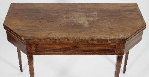 A George III mahogany tea table, - Image 2 of 3