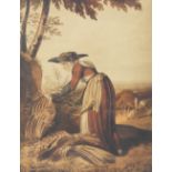 In the manner of Richard Westall (1765-1836)/Harvesting the Wheat/Mothering the Child/a