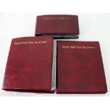 Approximately 280 first day covers in three albums