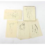 Barbara Dorf (1933-2016)/A ring bound sketch pad,