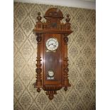 A late 19th wall clock