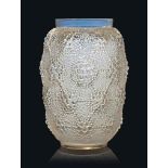 A Davos Vase, No. 1079
designed 1932, cased opalescent
11 ¼ in. (28.5 cm.) high
stencilled R.