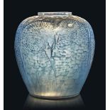 An Alicante Vase, No. 998
designed 1927, cased opalescent and blue stained
10 in. (25.4 cm.) high