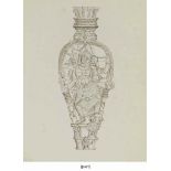 FORTY DRAWINGS OF SOUTH INDIAN ARCHITECTURAL TEMPLE FIGURES MADRAS, TAMIL NADU, SOUTH INDIA, LATE