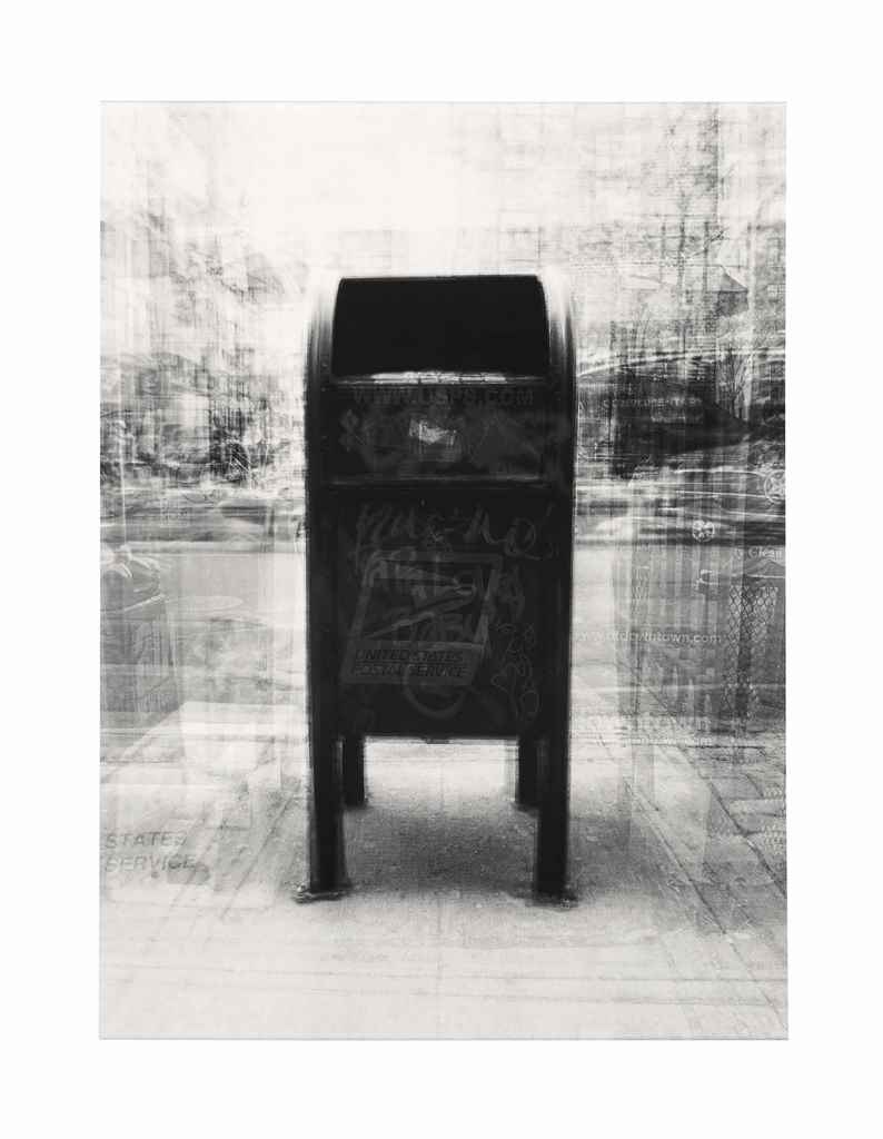 Klara Lidén (B.1979) Untitled (Mailbox) inkjet print 39 3/8 x 29 ¼in. (100 x 74.3cm.) Executed in