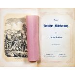 Ludwig Bechstein. Neues deutsches Märchenbuch. Leipzig, Einhorn und Pesth, Hartleben 1856. Mit einem