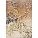 Arthur Rackham - [Friedrich] Baron de la Motte Fouqué. Undine Mit 15 farbigen Vollbildern und