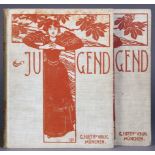 Jugend. Münchner illustrierte Wochenschrift für Kunst und Leben. 1897. Band 1 [und] 2. München,