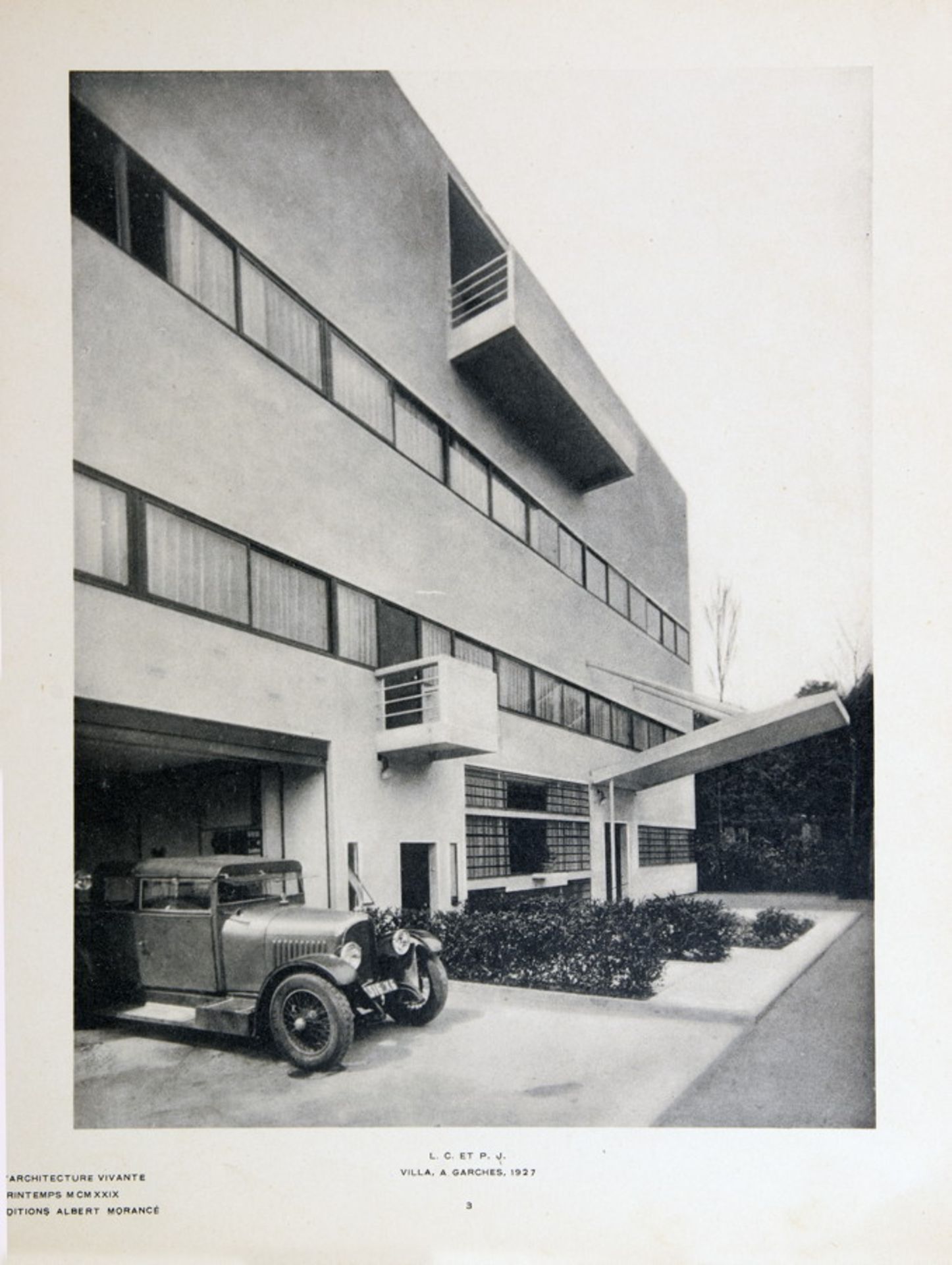 Architektur - Le Corbusier et P[ierre] Jeanneret. [Luvre complète]. Première [bis] Septième Série. - Image 2 of 3