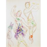 Marc Chagall - Jacques Lassaigne. Marc Chagall. Dessins et aquarelles pour Le Ballet. Paris, XXe
