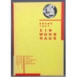 Bruno Taut. Ein Wohnhaus. Dritte Auflage. Stuttgart, Franckh [1927]. Mit einer Farbmustertafel,