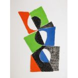 Sonia Delaunay-Terk - Tristan Tzara. Juste présent. Eaux-fortes de Sonia Delaunay. [Paris], La