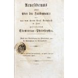 [Gottlob Ernst Schulze]. Aenesidemus oder über die Fundamente der von dem Herrn Prof. Reinhold in