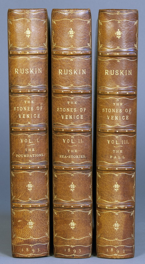 Architektur - John Ruskin. The Stones of Venice. Fifth Edition. Volume the First [] Third. The - Image 3 of 3