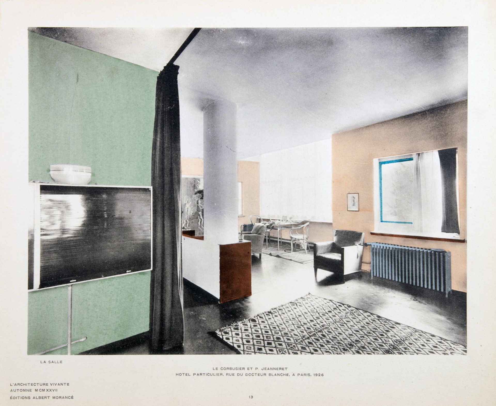 Architektur - Le Corbusier et P[ierre] Jeanneret. [Luvre complète]. Première [bis] Septième Série. - Image 3 of 3