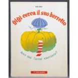 Bruno Munari. Gigi cerca il suo berretto. Dove mai lavra cacciato? [Mailand], Mondadori 1945.