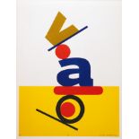 Ewald Spieker. Circus Souvenir. Amsterdam 1980. Sieben signierte farbige Typographiken, zwei weitere