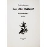 Arminius Hasemann.  Die graphischen Zyklen - Vom edlen Weidwerk. Original-Holzschnitte in