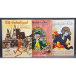 Walter Trier - Drei illustrierte Kinderbücher. 19491951. Drei farbig illustrierte
