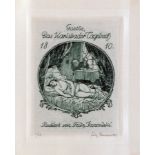 [Johann Wolfgang von] Goethe. Das Karlsbader Tagebuch 1810. Radiert von Fritz Janowski. Berlin,