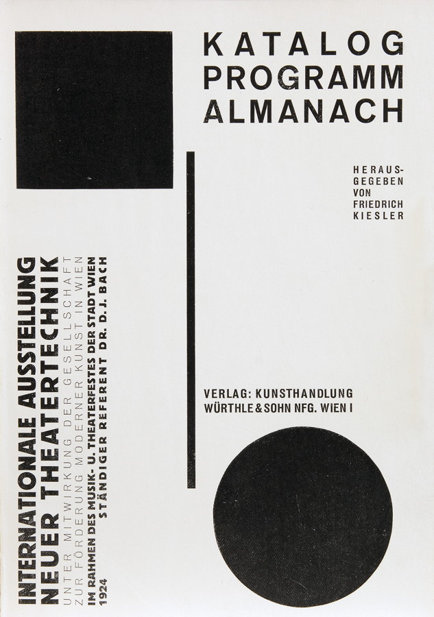 Internationale Ausstellung neuer Theatertechnik. Katalog Programm Almanach. Herausgegeben von - Image 2 of 2