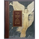 William Blake - Thomas Gray. Poems. With Watercolour Illustrations by William Blake. London, The