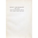 Harry Graf Kessler. Kunst und Religion. I: Die Kunst und die religioese Masse. [Berlin 1899?].