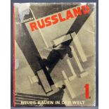 Architektur - El Lissitzky. Russland. Die Rekonstruktion der Architektur in der Sowjetunion. Wien,