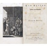 Friedrich Schiller. Don Karlos. Infant von Spanien. Mit einem Titelkupfer. Leipzig, Göschen 1804.