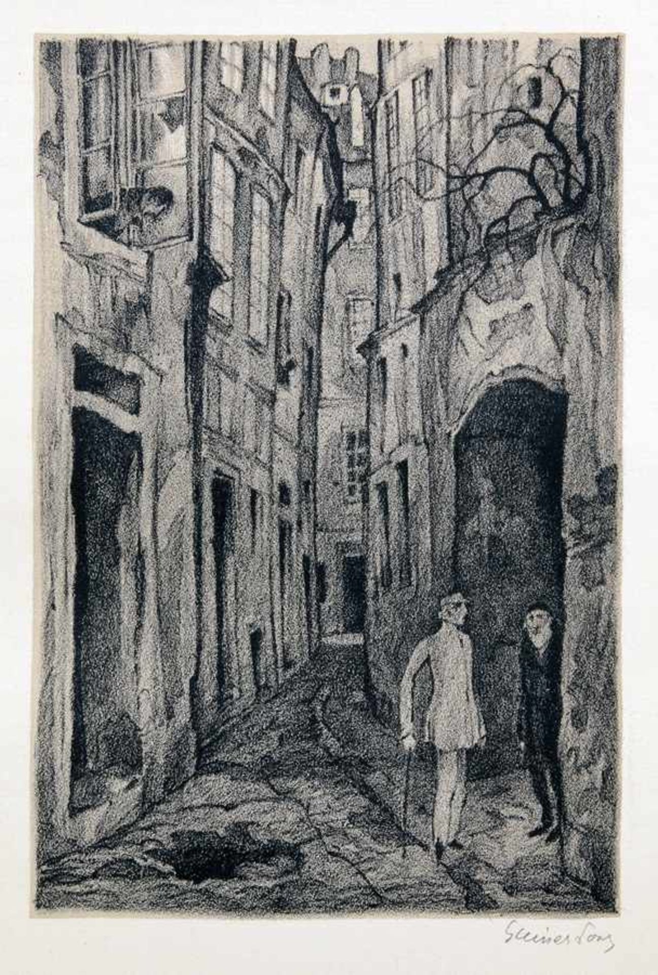 Hugo Steiner-Prag - Drei illustrierte Werke. 1918-1925. Mit Lithographien. Originaleinbände. I: - Image 2 of 3