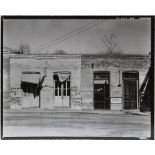 Walker Evans (American, 1903-1975), "Storefronts, Edwards, Mississippi," (1936), gelatin silver