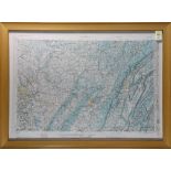 Plastic Relief Map in colors, "Pittsburgh, Pennsylvania," prepared by the Army Map Service (AM),