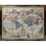 John Speed (British, 1552-1629), "A New and Accurat Map of the World Drawne according to ye truest