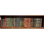 One shelf of 28 books relating to history and literature, published for the International