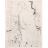 Pierre Bonnard (French, 1867-1947), Homme a la Redingote, lithograph, plate signed lower right,