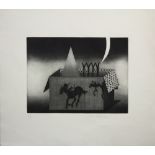 Sergio Fingermann (Brazilian, b. 1953), Untitled, 1983, etching with aquatint, pencil signed and