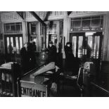 Berenice Abbott (American, 1898-1991), El Station Interior, 6th and 9th Avenue Lines, Downtown Side,