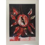 (lot of 2) Salvador Dali (Spanish, 1904-1989), "Montre-Fleur," color lithographs, editions 36/250