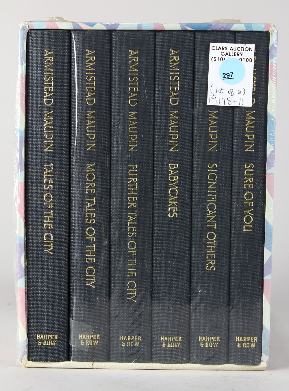 (lot of 6) Armstead Maupin, "Tales of the City," series, limited and signed addition of 150, The